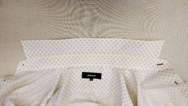 シャツの襟の黄ばみ｜尼崎、塚口でおすすめの毎日屋クリーニング